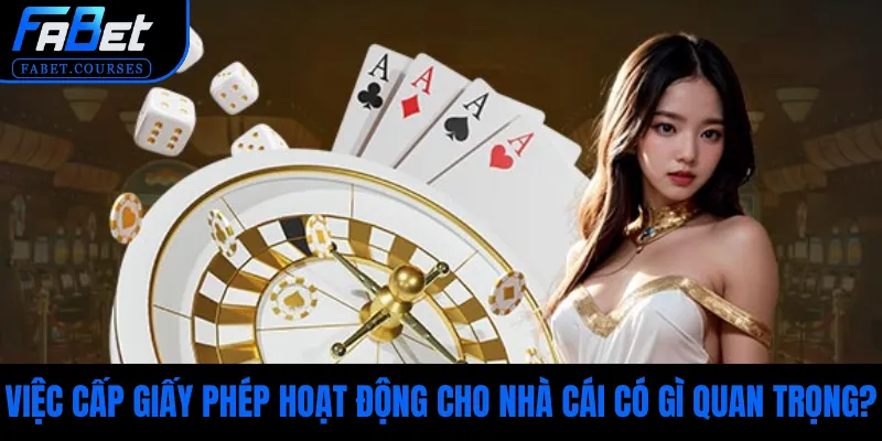 Tầm quan trọng khi cấp giấy phép hoạt động