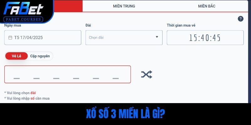 Xổ số 3 miền là gì?