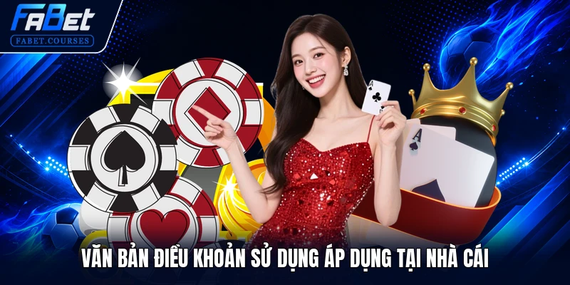 Văn bản điều khoản sử dụng áp dụng tại nhà cái